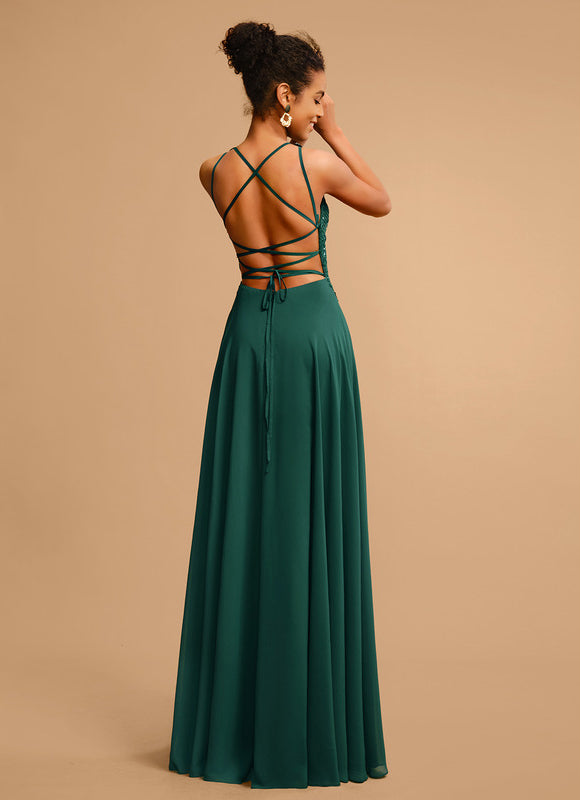 Robe Trapèze Nuit Épurée - gallery 2