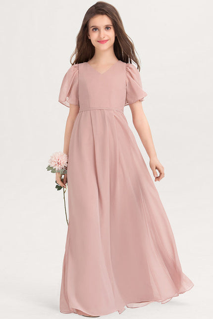 Robe Trapèze Vert Doux Éclat