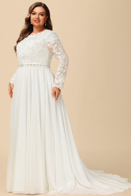 Robe Trapèze Élégance Opaline - gallery 5