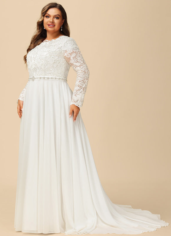 Robe Trapèze Élégance Opaline - gallery 5