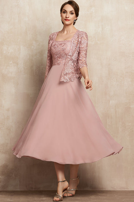 Robe Trapèze Éclat Rosé Serenade - gallery 3