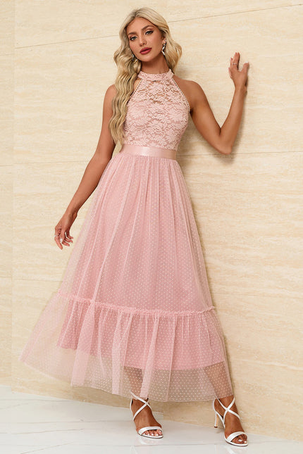 Robe Trapèze Rêve Poudré - gallery 3