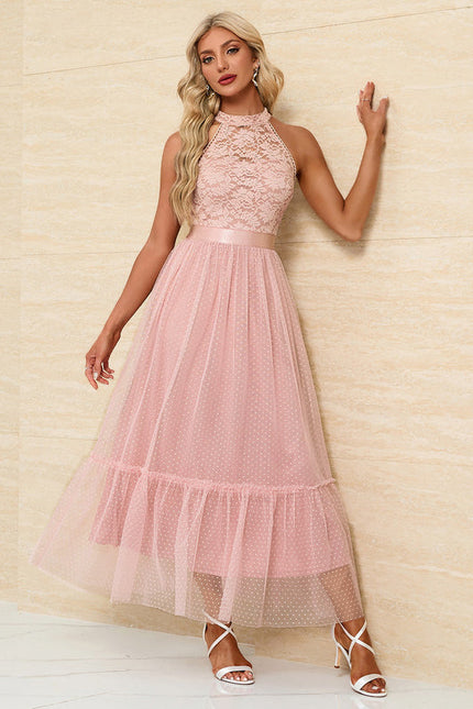 Robe Trapèze Rêve Poudré - gallery 3