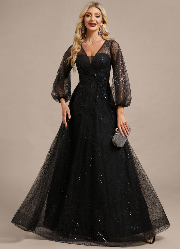Robe Trapèze Étoilée Chic
