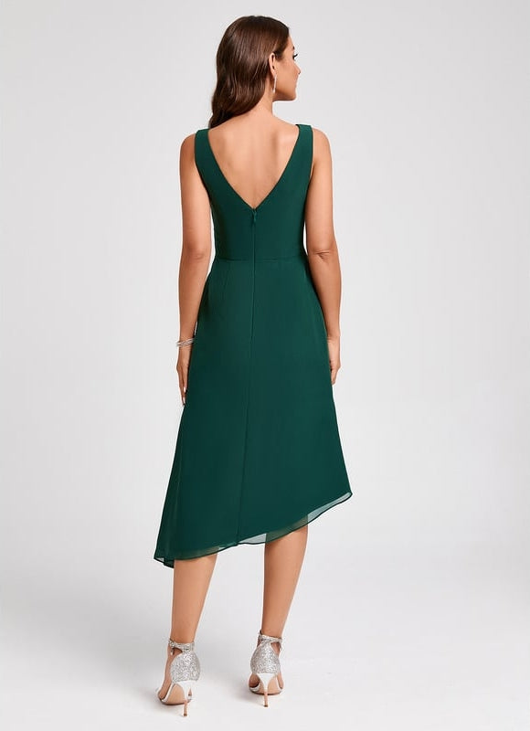 Robe Trapèze Éclat Terre - gallery 3