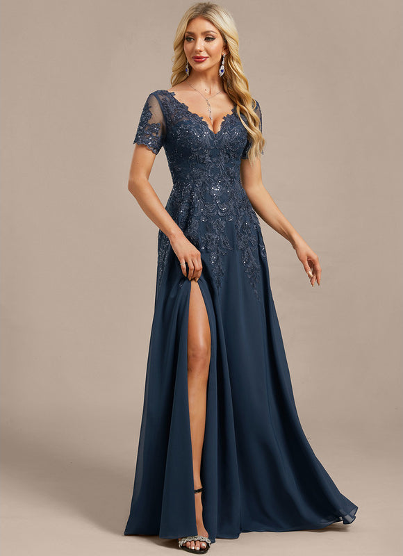Robe Trapèze Marine Éclatante