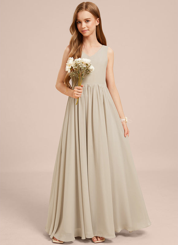 Robe Trapèze Mousseline Sable - gallery 5