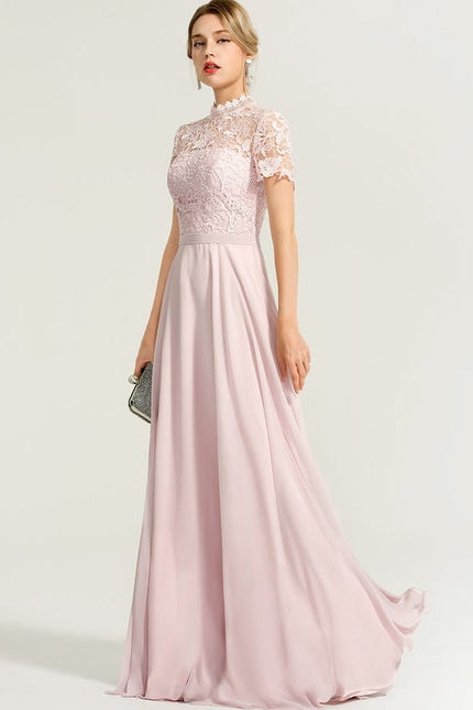 Robe Trapèze Rose Pastel - gallery 9