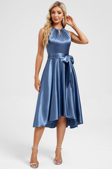 Robe Trapèze Reflet Azure Évanescent - gallery 5
