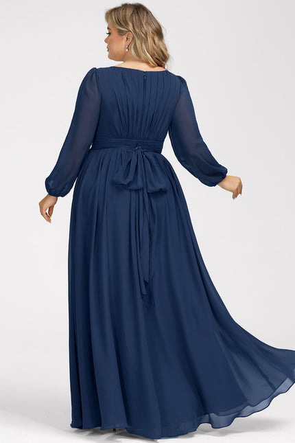 Robe Trapèze Élégance Aquatique - gallery 9