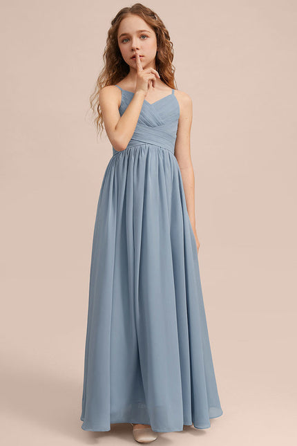Robe Trapèze Vert Doux Éclat - gallery 2