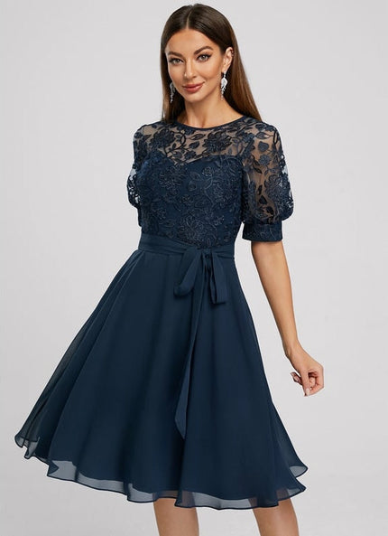 Robe Trapèze Nuit Émeraude