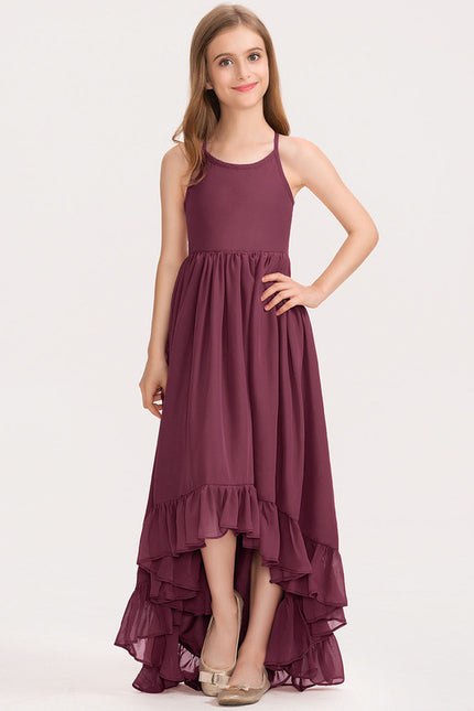 Robe Trapèze Violet Douceur Flottante - gallery 3