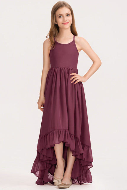 Robe Trapèze Violet Douceur Flottante - gallery 3
