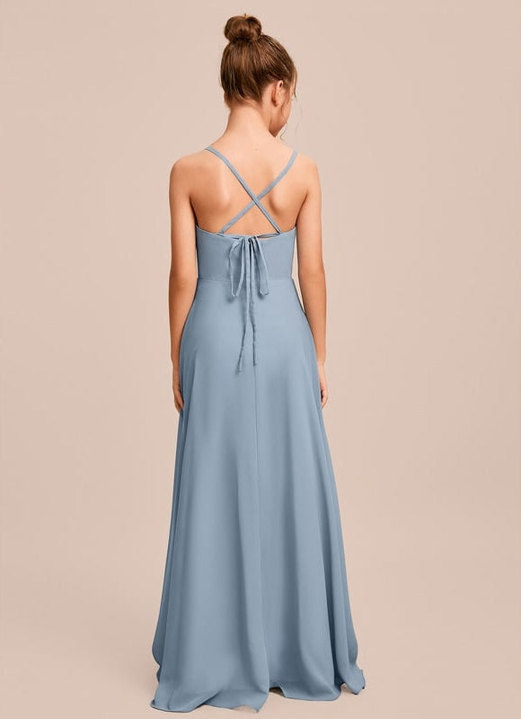 Robe Trapèze Vert Doux Éclat - gallery 6
