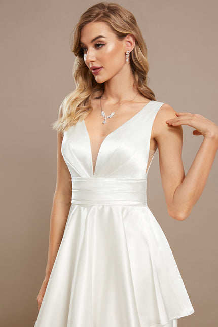 Robe Trapèze Brise Satinée - gallery 4