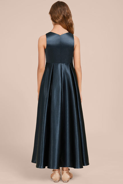 Robe Trapèze Satin Irisé - gallery 4