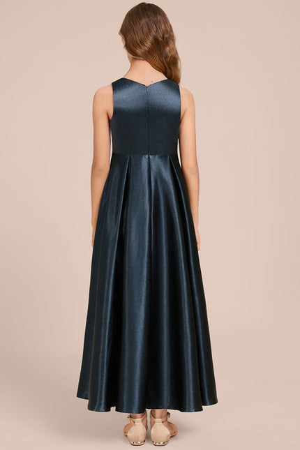 Robe Trapèze Satin Irisé - gallery 4