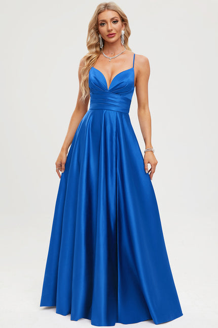 Robe Trapèze Éclat Rubis Flottant - gallery 4