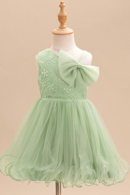 Robe Trapèze Verte Éclosion