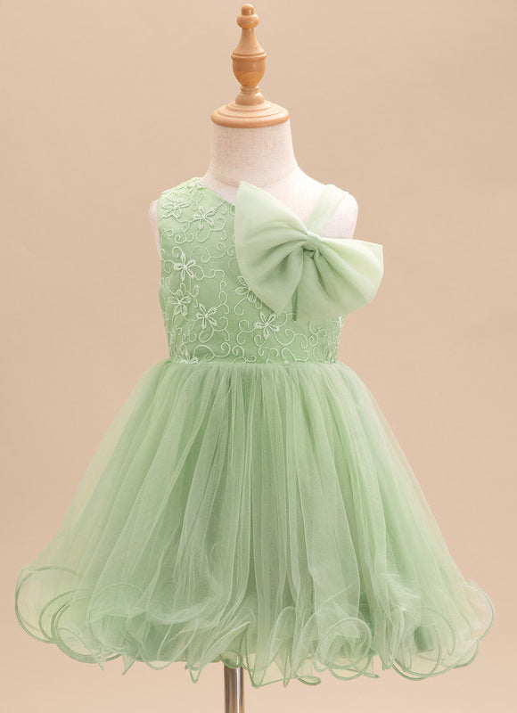 Robe Trapèze Verte Éclosion