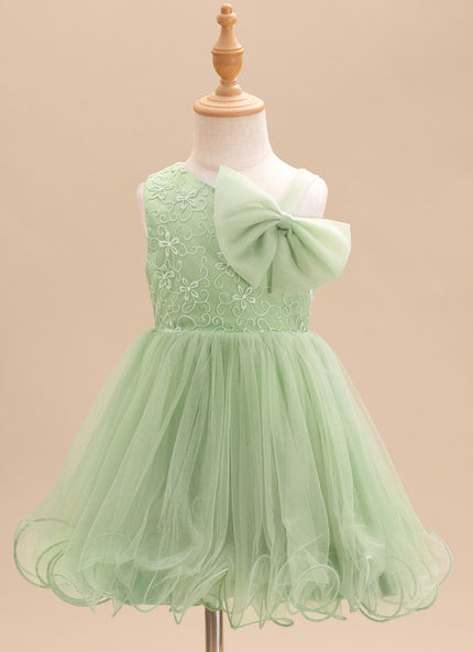 Robe Trapèze Verte Éclosion