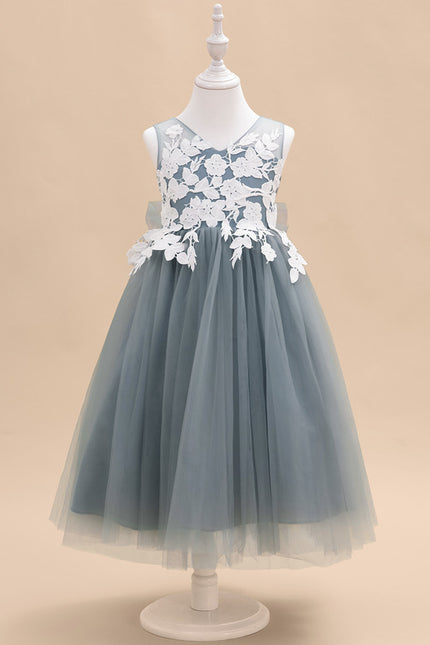 Robe Trapèze Brise De Tulle - gallery 2