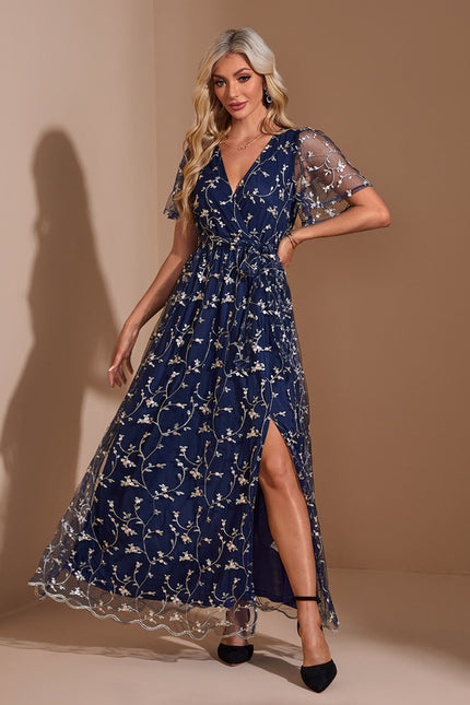 Robe Trapèze Lumière Marine - gallery 4