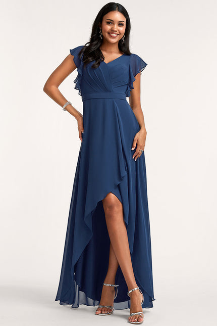 Robe Trapèze Fluide Asymétrique - gallery 2