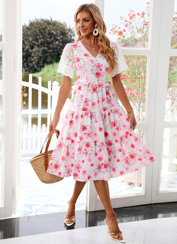 Robe Trapèze Chic Botanique - gallery 5