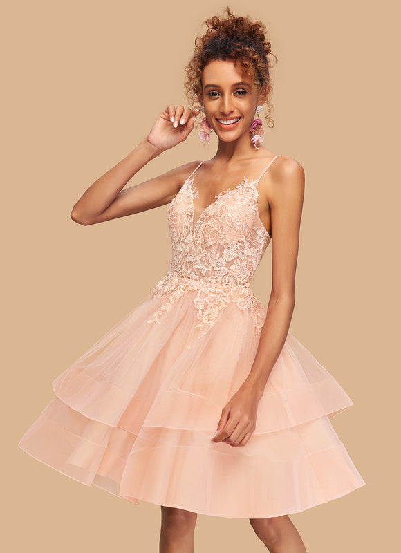 Robe Trapèze De Bal Chic - gallery 3