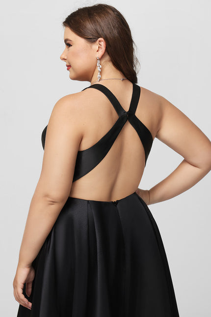 Robe Trapèze Floral Satinée - gallery 8