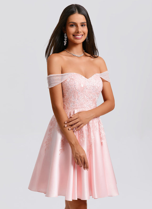 Robe Trapèze Lueur Éthérée - gallery 2