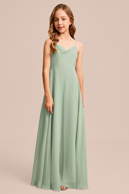 Robe Trapèze Aigue-Marine Élégante