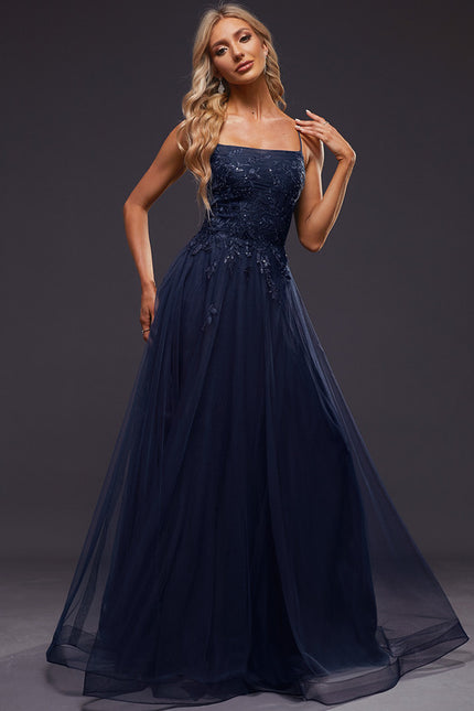 Robe Trapèze Étoile Ombre - gallery 3