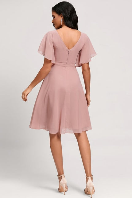 Robe Trapèze Émeraude Volante - gallery 1