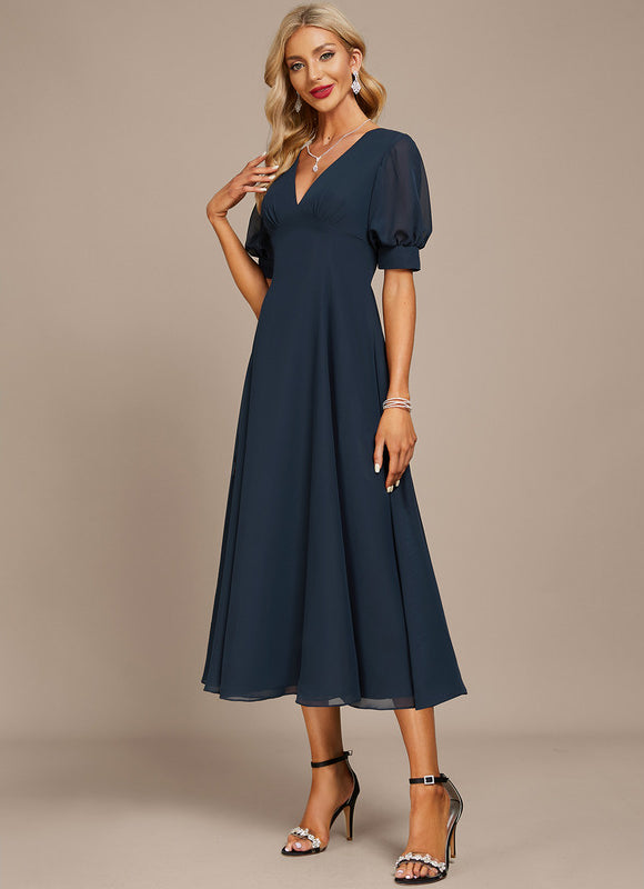 Robe Trapèze Élégance Fluidique - gallery 2