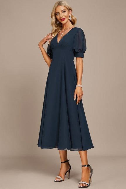 Robe Trapèze Vaporeuse Sereine - gallery 2