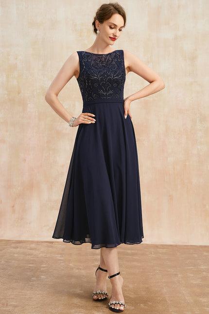 Robe Trapèze Symphonie Marine - gallery 5
