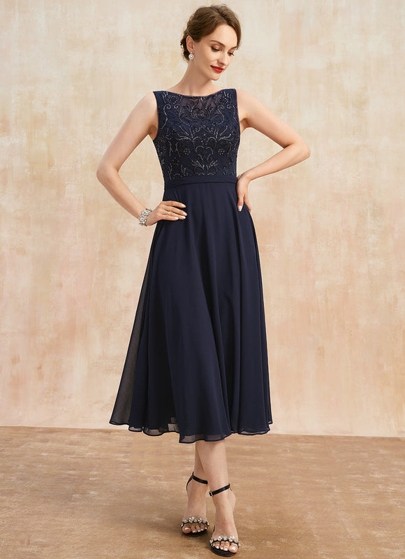 Robe Trapèze Symphonie Marine - gallery 5