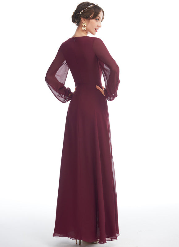 Robe Trapèze Fluide Asymétrique - gallery 4