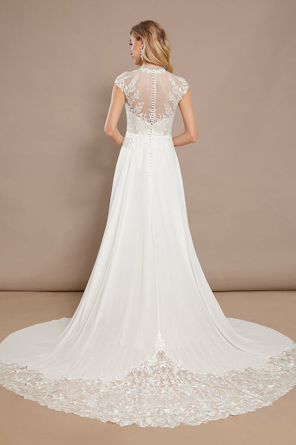 Robe Trapèze Élégance Tulle Couture - gallery 6