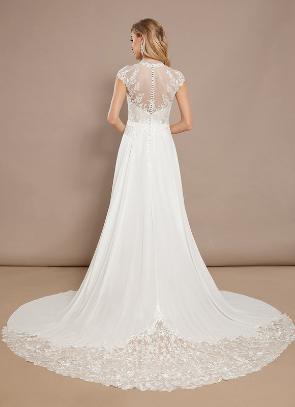 Robe Trapèze Élégance Tulle Couture - gallery 6