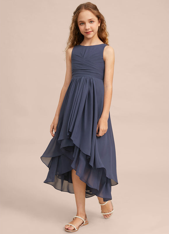 Robe Trapèze Bleu Nuit Flottant