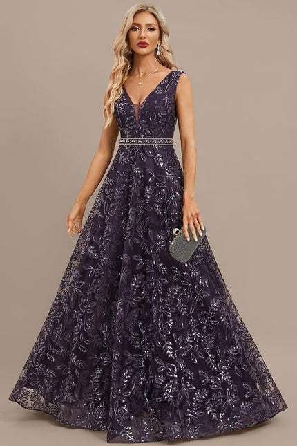 Robe Trapèze Élégance Pourpre