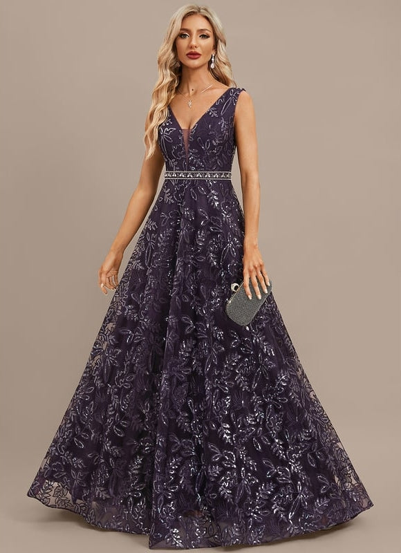 Robe Trapèze Élégance Pourpre