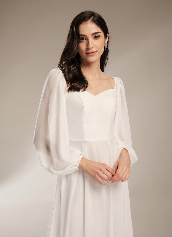 Robe Trapèze Vague Éthérée - gallery 4