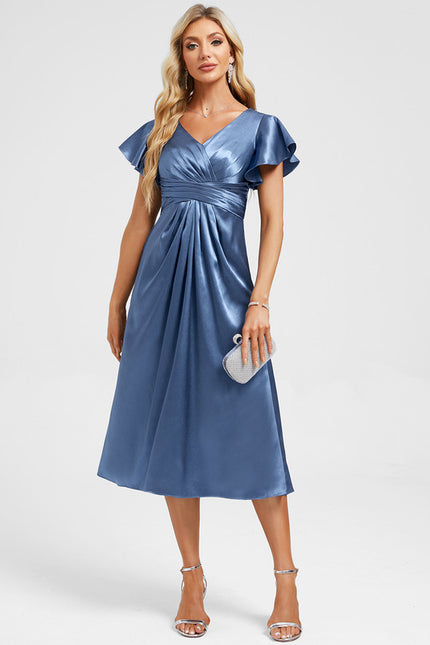 Robe Trapèze Élégance Océanique - gallery 2