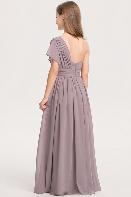 Robe Trapèze Verte Évanescente - gallery 3