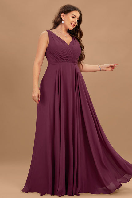 Robe Trapèze Élégante Mousseline - gallery 9